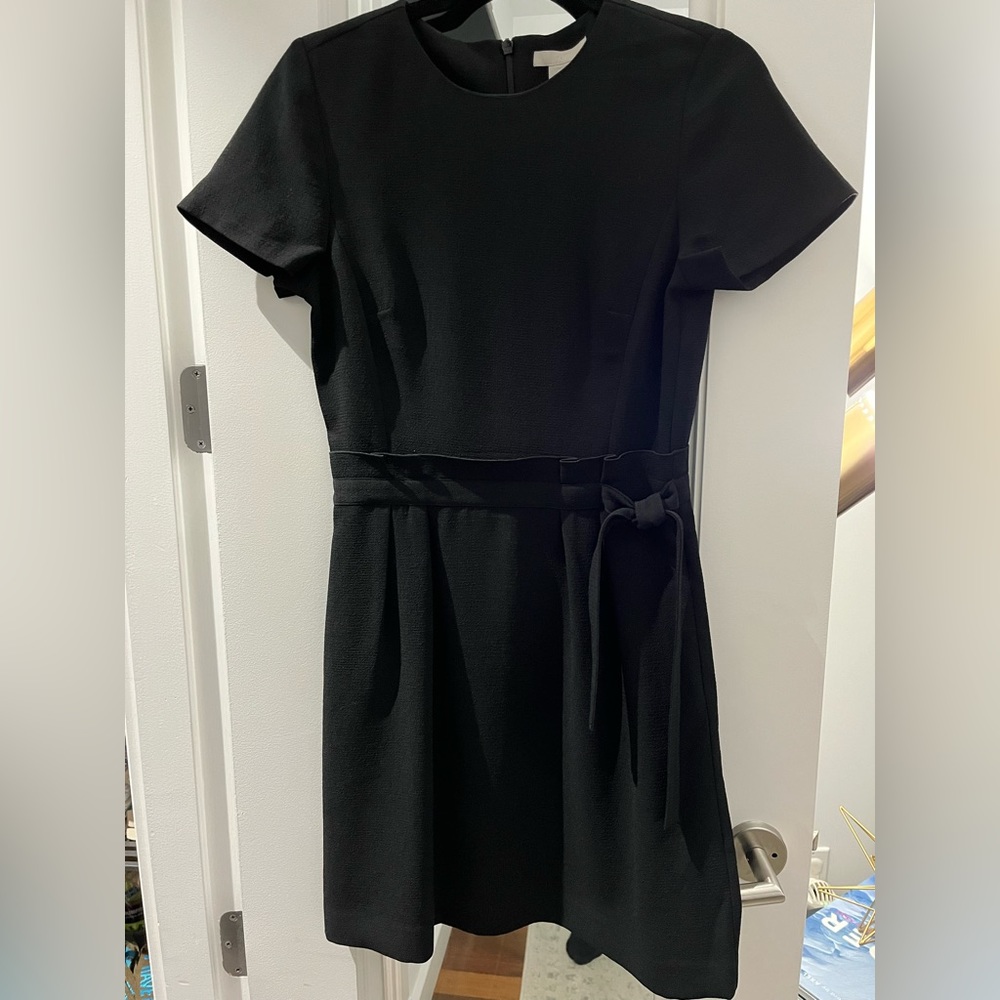 H&M black short sleeve dress, size 4